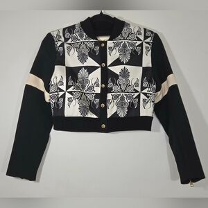 FAUSTO PUGLISI SILK BLAZER JACKET.